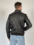 Giubbino in pelle Milestone - nero - 4