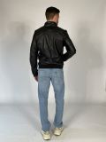Giubbino in pelle Milestone - nero - 5