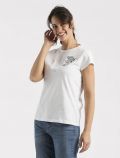 T-shirt manica corta Iblues - bianco nero - 0