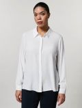 Camicia manica lunga curvy Persona - bianco - 0