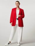 Giacca curvy Persona - rosso - 1