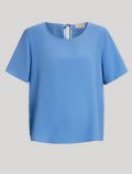 Camicia manica corta curvy Persona Now - azzurro - 4