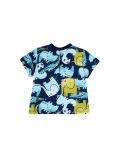 T-shirt manica corta Chicco - blu - 2