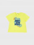 T-shirt manica corta Chicco - giallo - 0