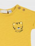 T-shirt manica corta Chicco - giallo - 1