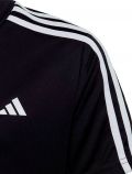 T-shirt manica corta sportiva Adidas - nero - 1