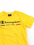 T-shirt manica corta sportiva Champion - giallo - 1