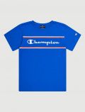 T-shirt manica corta sportiva Champion - blu - 0