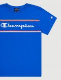 T-shirt manica corta sportiva Champion - blu - 1