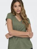 T-shirt manica corta Jdy - deep lichen green - 1