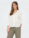 Camicia manica lunga Jdy - cloud dancer - 3