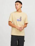 T-shirt manica corta Jack & Jones - giallo - 0