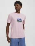 T-shirt manica corta Jack & Jones - pink - 0