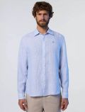 Camicia manica lunga casual North Sails - azzurro - 0