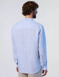 Camicia manica lunga casual North Sails - azzurro - 3