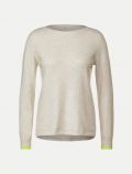 Pullover manica lunga Cecil - beige - 4