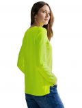 Pullover manica lunga Cecil - lime - 2