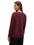 Pullover manica lunga Street One - bordeaux - 2