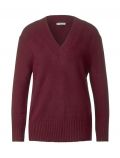 Pullover manica lunga Street One - bordeaux - 3