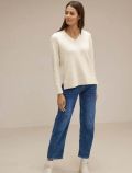 Pullover manica lunga Street One - crema - 1