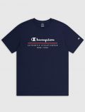 T-shirt manica corta sportiva Champion - navy - 0