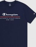 T-shirt manica corta sportiva Champion - navy - 1