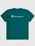 T-shirt manica corta sportiva Champion - verde - 4