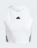 Top sportivo Adidas - white - 4