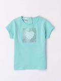 T-shirt manica corta I Do - verde menta - 0