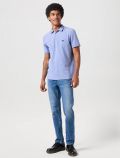 Polo manica corta Wrangler - blue - 1