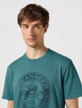 T-shirt manica corta Wrangler - turchese - 2