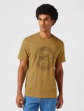 T-shirt manica corta Wrangler - ocra - 0