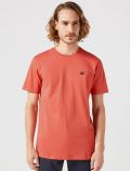 T-shirt manica corta Wrangler - corallo - 0