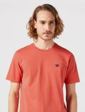 T-shirt manica corta Wrangler - corallo - 2