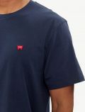 T-shirt manica corta Wrangler - navy - 2