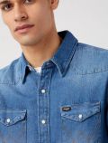 Camicia jeans Wrangler - stone - 3