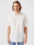 Camicia manica corta casual Wrangler - white - 0