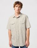 Camicia manica corta casual Wrangler - green - 0