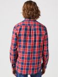 Camicia manica lunga casual Wrangler - rosso - 3