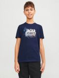 T-shirt manica corta Jack & Jones - navy - 0