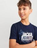 T-shirt manica corta Jack & Jones - navy - 1