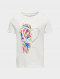 T-shirt manica corta Only - white - 0