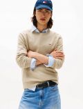 Maglia manica lunga casual Tommy Jeans - beige - 0