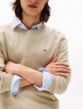 Maglia manica lunga casual Tommy Jeans - beige - 1