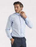 Camicia manica lunga Xacus - azzurro - 0