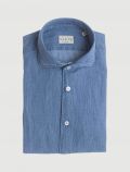 Camicia manica lunga Xacus - denim - 0