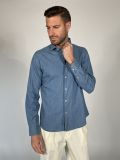 Camicia manica lunga Xacus - denim chiaro - 0