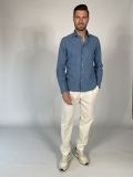 Camicia manica lunga Xacus - denim chiaro - 2