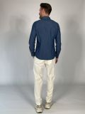 Camicia manica lunga Xacus - denim scuro - 5