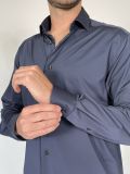 Camicia manica lunga Xacus - blu - 1